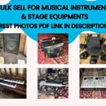 Exclusive Bulk Sale of Musical Instruments and Stage Equipment in South Fallsburg, NY